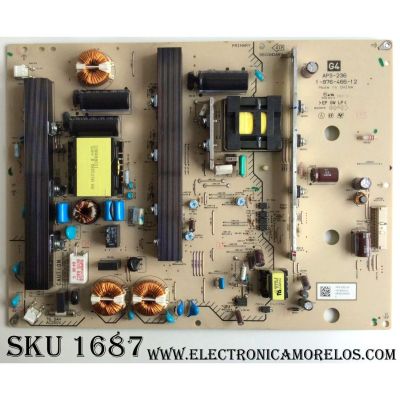 FUENTE DE PODER / SONY 1-474-089-12 / 147408912 / 1-876-466-12 / APS-236 / 1-474-089-11 / 147408911 / 1-876-466-11 / MODELOS KDL-40Z4100 / KDL-40Z4110  / KDL-46VL160 / KDL-46Z4100 / KDL-46Z4110